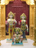 Bhagwan Shri Ram, Shri Sitaji and Shri Hanumanji